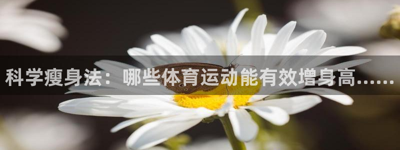 科学瘦身法：哪些体育运动能有效增身高……